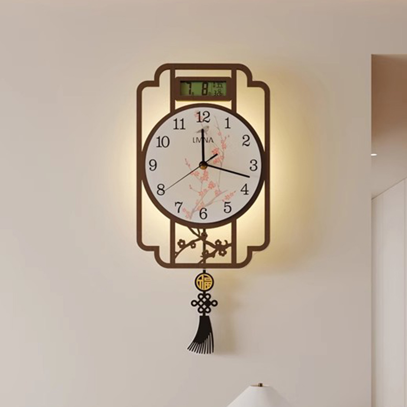 Interior Design Vintage Modern - นาฬิกาแขวนผนังดิจิตอลสุดหรู สำหรับห้องนั่งเล่น สไตล์วินเทจ ตกแต่งภายในห้องครัว นาฬิกาแขวนผนังทันสมัย สำหรับห้องนอน