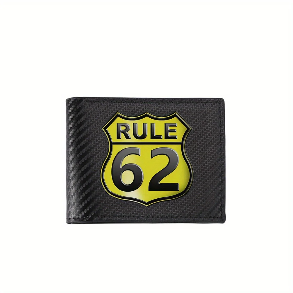 Interior Design Rules - กฎ 62 ป้ายจราจร ทางหลวง ตัวอักษรสีดำ กระเป๋าสตางค์ผู้ชาย
