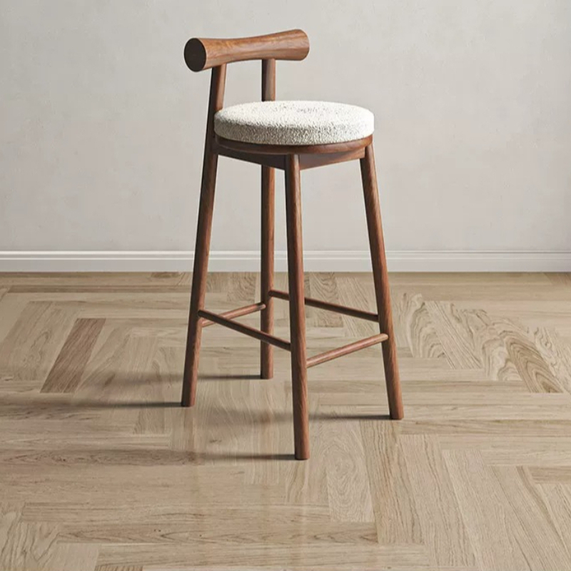เก้าอี้บาร์วินเทจหรูหรา โครงไม - Interior Design Vintage Modern บทวิจารณ์และราคา