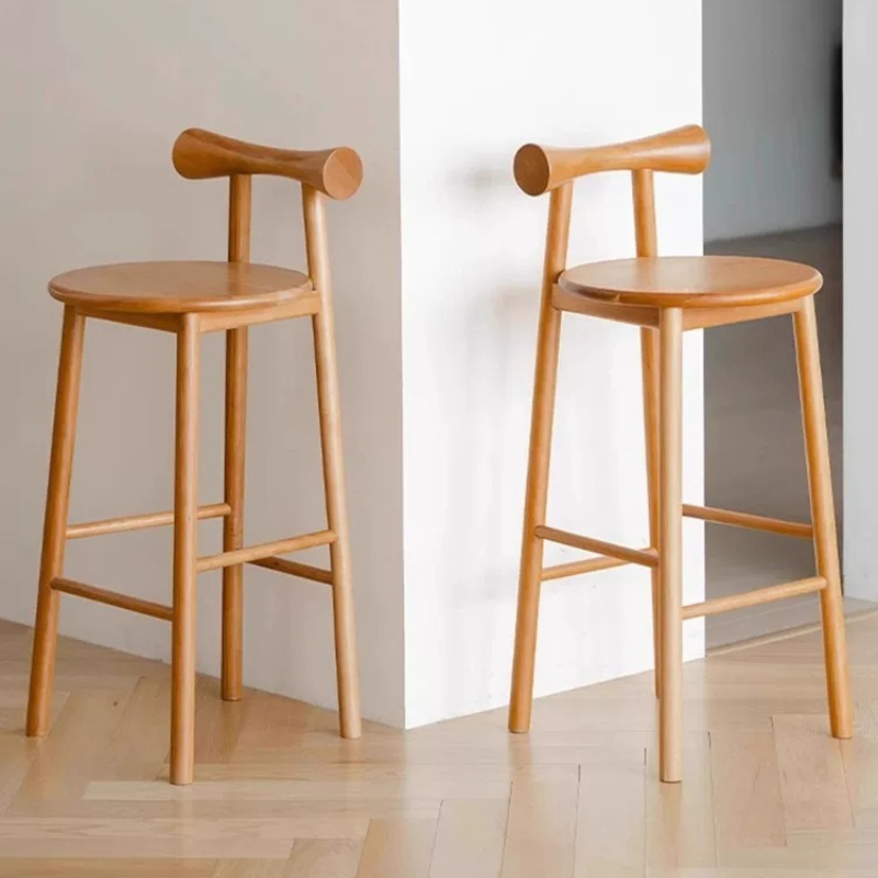 เก้าอี้บาร์วินเทจหรูหรา โครงไม - Interior Design Vintage Modern บทวิจารณ์และราคา