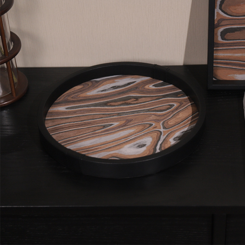 ถาดไม้หนังสีดำสไตล์วาบิซาบิ สำ - Interior Design Exhibition บทวิจารณ์และราคา