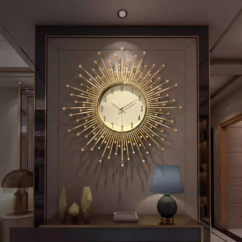 นาฬิกาติดผนังดีไซน์สวยงามสไตล์ - Interior Design Vintage Modern บทวิจารณ์และราคา