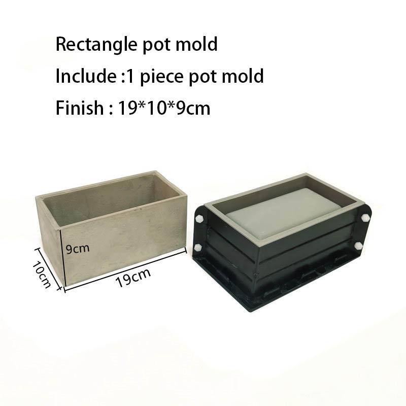 แม่พิมพ์ซิลิโคนกระถางดอกไม้ทรง - Terrazzo Pot Cement บทวิจารณ์และราคา