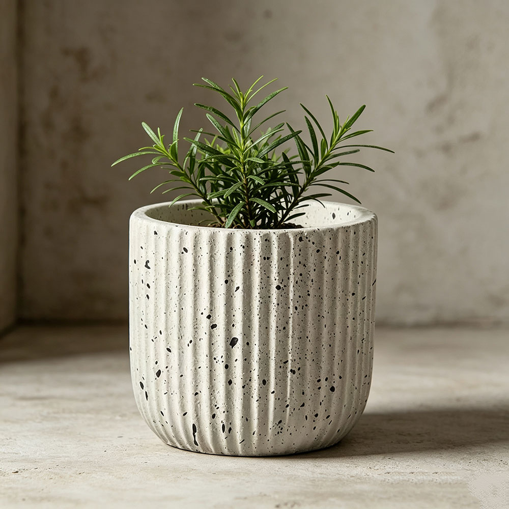 แม่พิมพ์ซิลิโคนสำหรับทำกระถางป - Terrazzo Pot Cement บทวิจารณ์และราคา