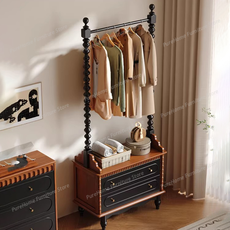 ราวแขวนเสื้อผ้าสไตล์วินเทจสุดห - Interior Design Vintage Modern บทวิจารณ์และราคา