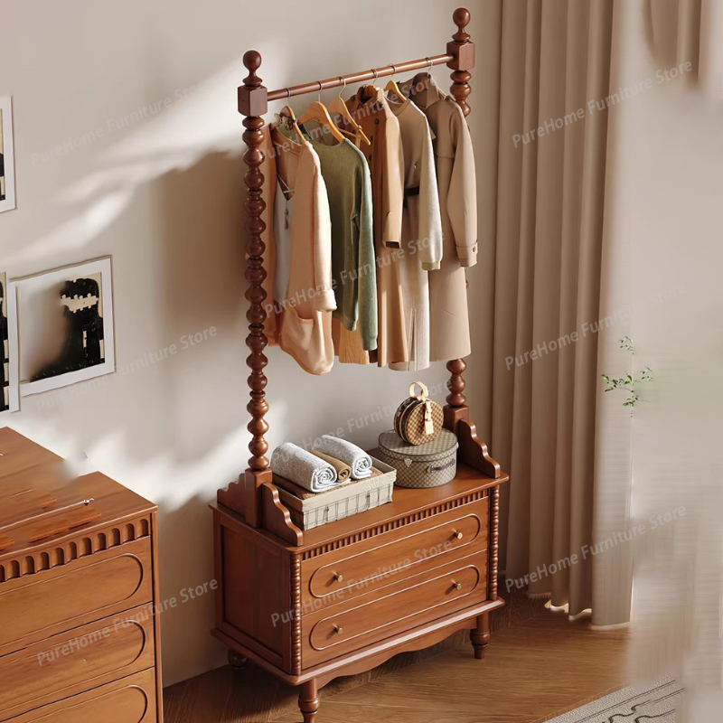 ราวแขวนเสื้อผ้าสไตล์วินเทจสุดห - Interior Design Vintage Modern บทวิจารณ์และราคา