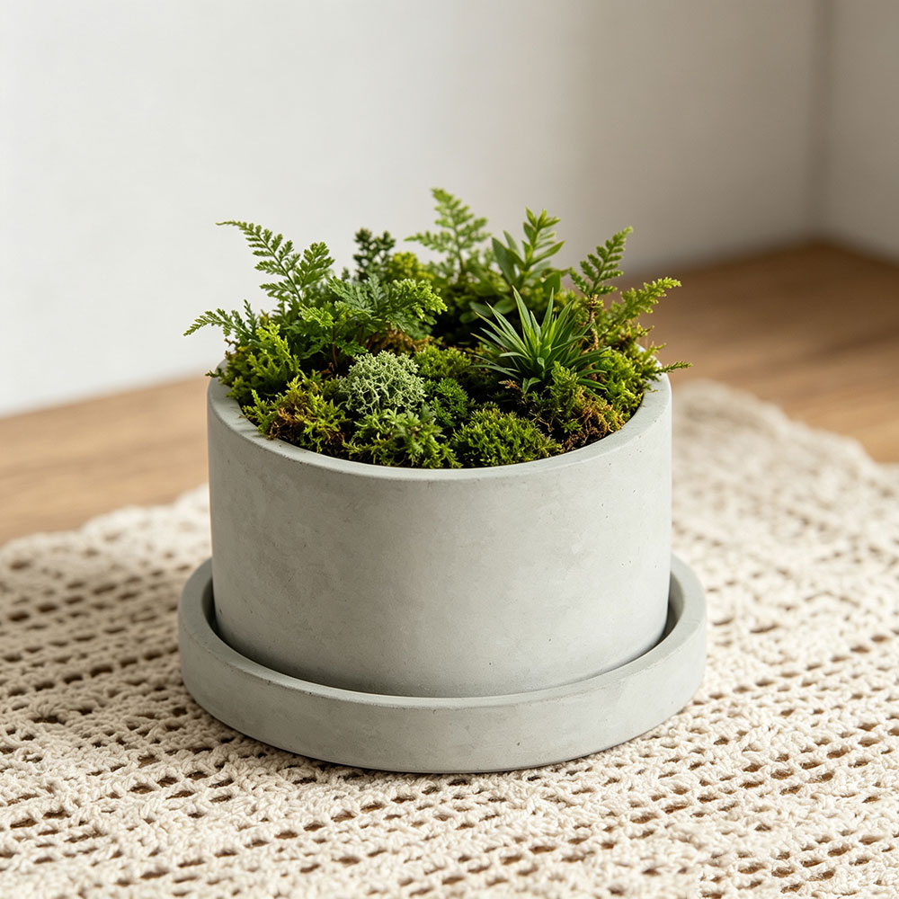 แม่พิมพ์กระถางคอนกรีตขนาดใหญ่  - Terrazzo Pot Cement บทวิจารณ์และราคา