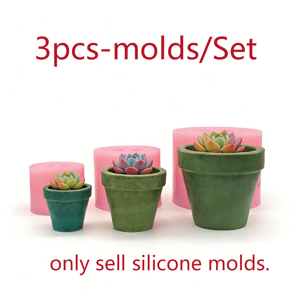 แม่พิมพ์ซิลิโคนสำหรับปลูกไม้อว - Terrazzo Pot Cement บทวิจารณ์และราคา