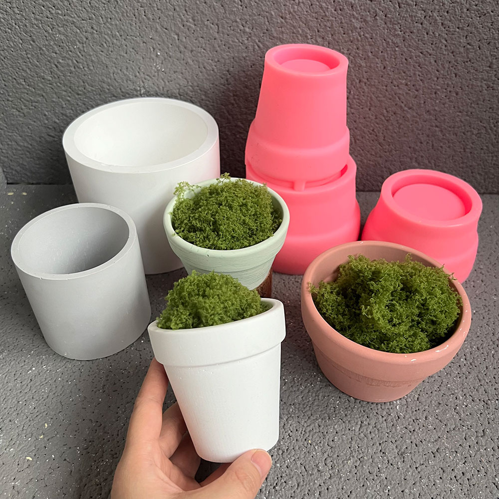 แม่พิมพ์ซิลิโคนสำหรับทำเทียนกร - Terrazzo Pot Cement บทวิจารณ์และราคา