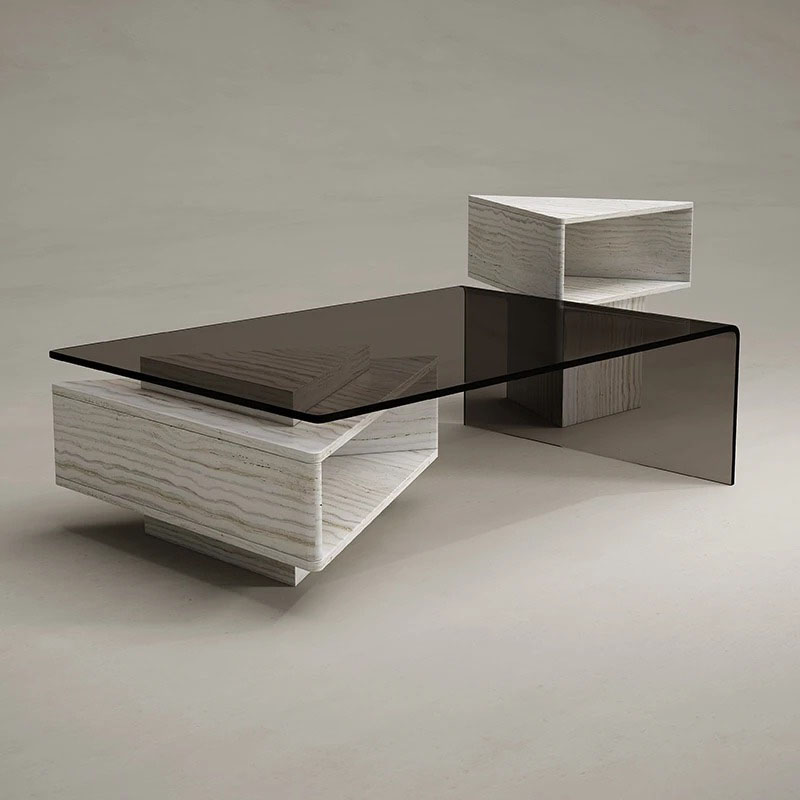 โต๊ะกาแฟดีไซน์เนอร์แฟชั่น หินอ - Interior Design Vintage Modern บทวิจารณ์และราคา